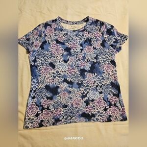 Studio Works Dark Purple n Blue Top